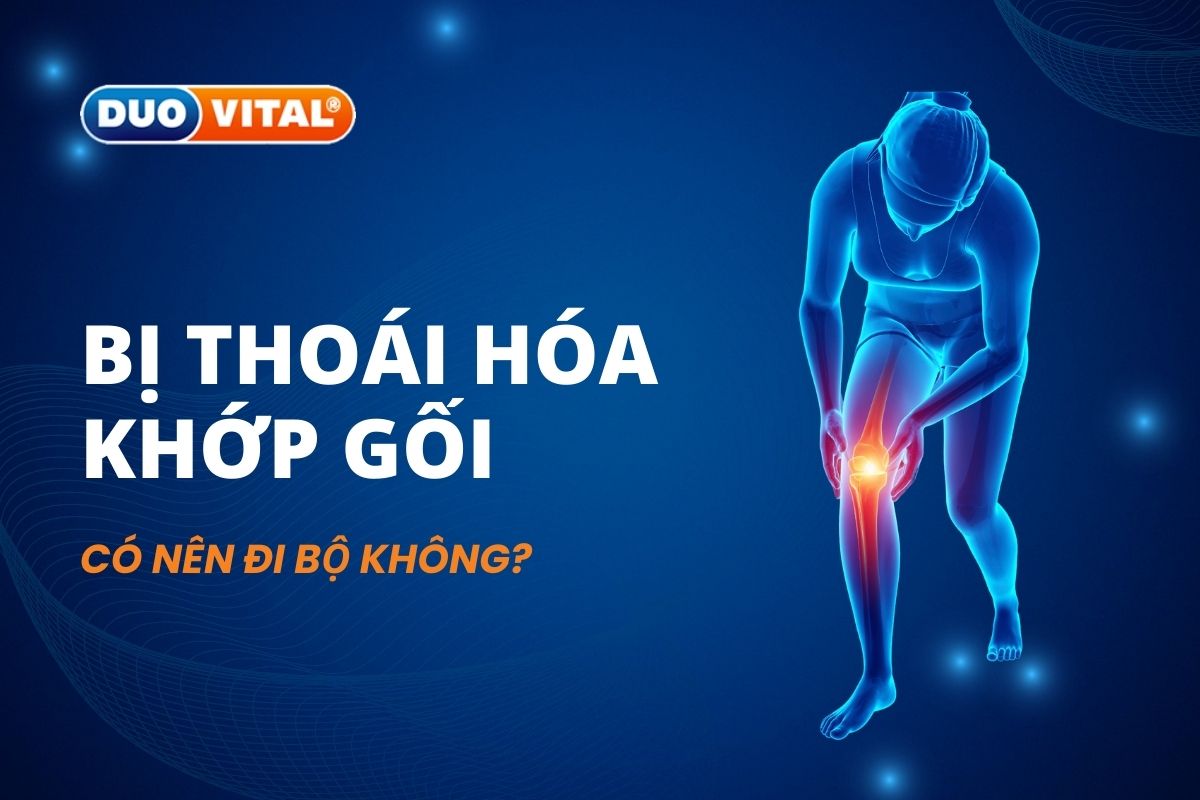 Những người bị thoái hóa khớp gối có nên đi bộ không?