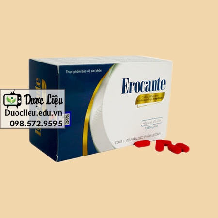 Viên uống Erocante mặt trước