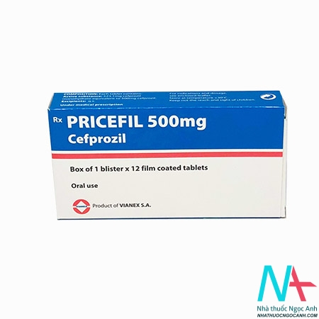 thuốc Pricefil 500mg