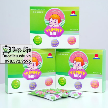 Thành phần của thạch rong nho Yummy BiBi