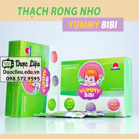 Thạch rong nho Yummy BiBi là gì?