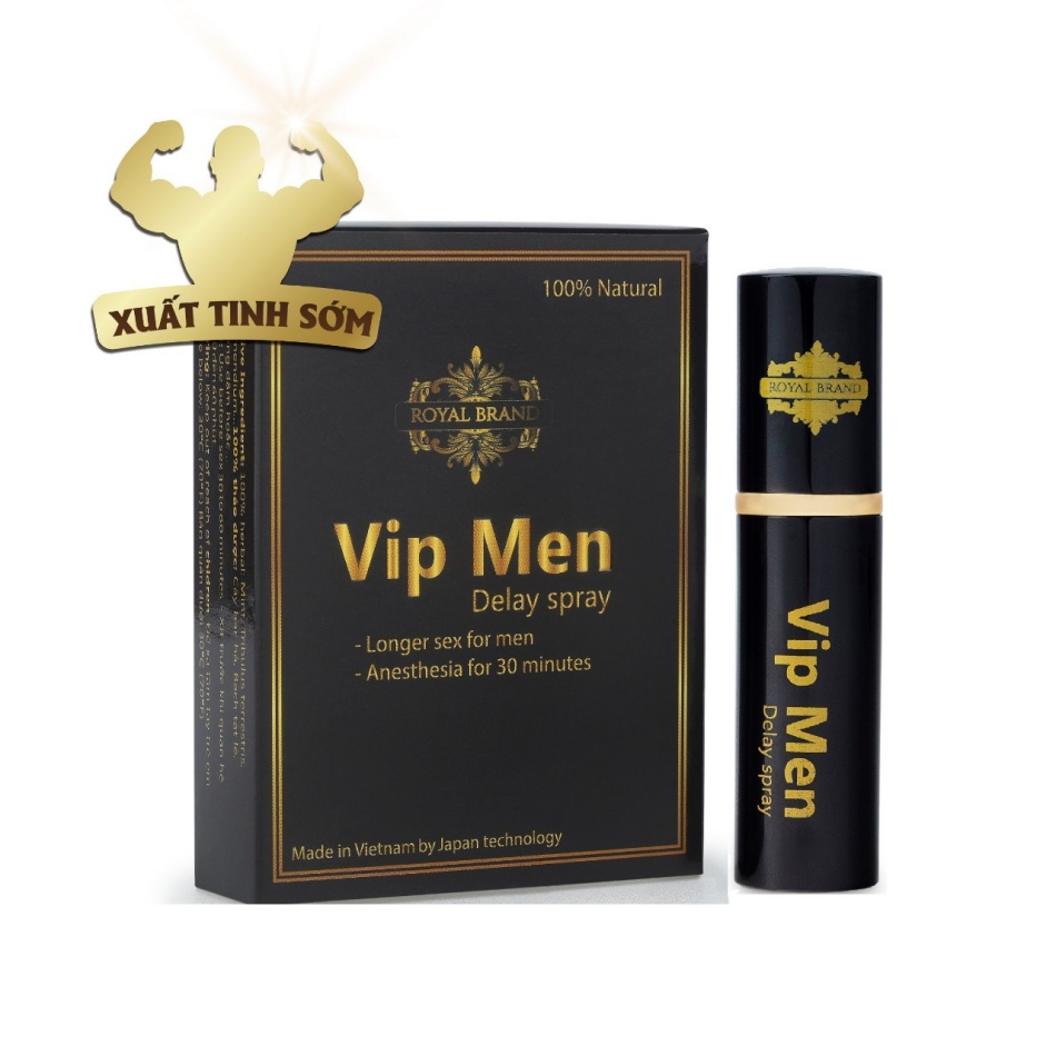 Hình ảnh chai xịt Vip Men