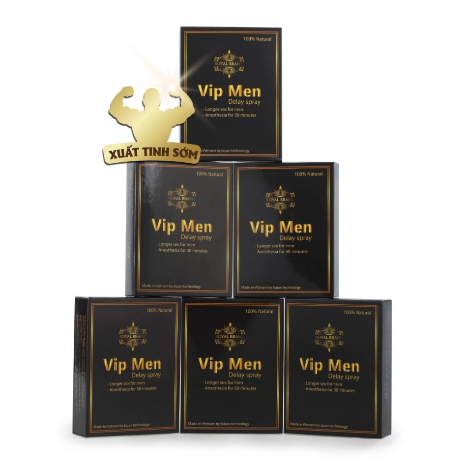 Xịt chống xuất tinh sớm Vip Men